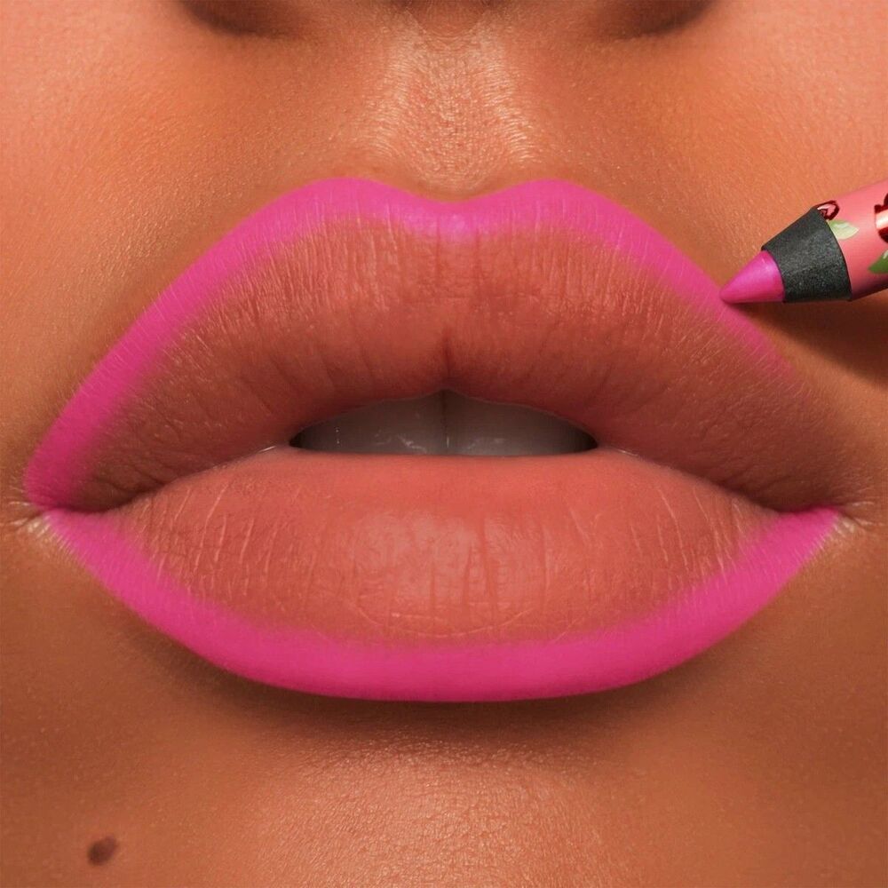 LIME CRIME VELVETINES LIP LINER - Plastic - .042 oz Full Size NEW Box Hot Pink